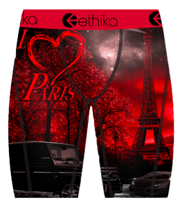 Ethika the Staple PARIS FLIGHT Eiffel Tower Statue Long Boxers